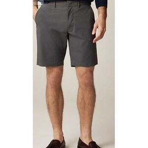 J.Crew Tech Stretch Shorts Mens 33 Gray Lightweight Casual 9 Inch Summer Preppy‎